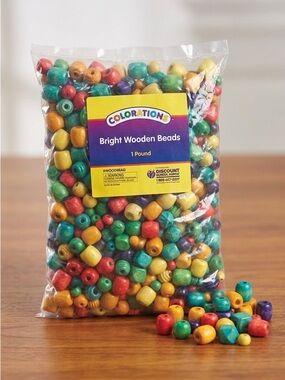 Multicolor Wooden Beads